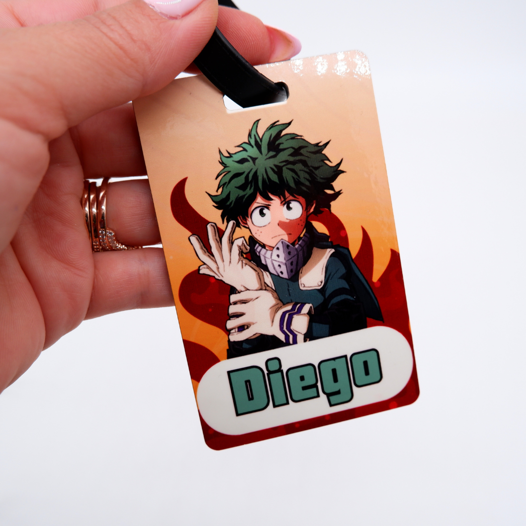 Backpack Tags Sublimado