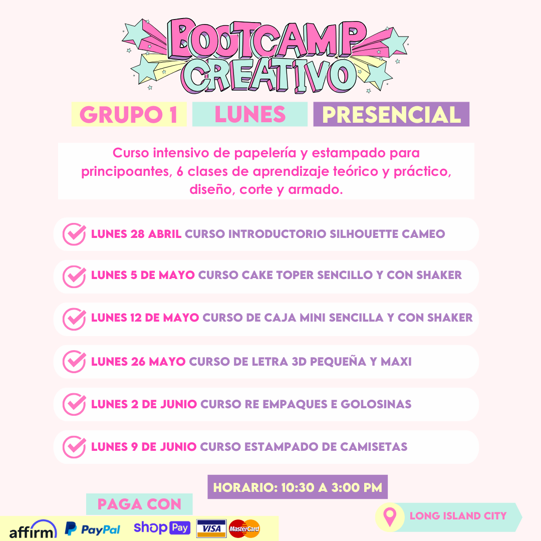 Bootcamp Creativo Grupo 1 Lunes
