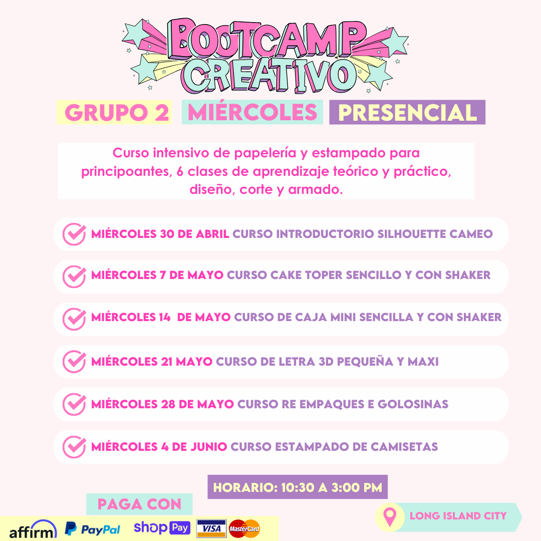 Bootcamp Creativo Grupo 2 Miércoles