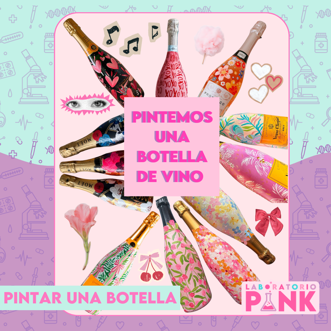 Galentines Pintemos una Botella de Vino