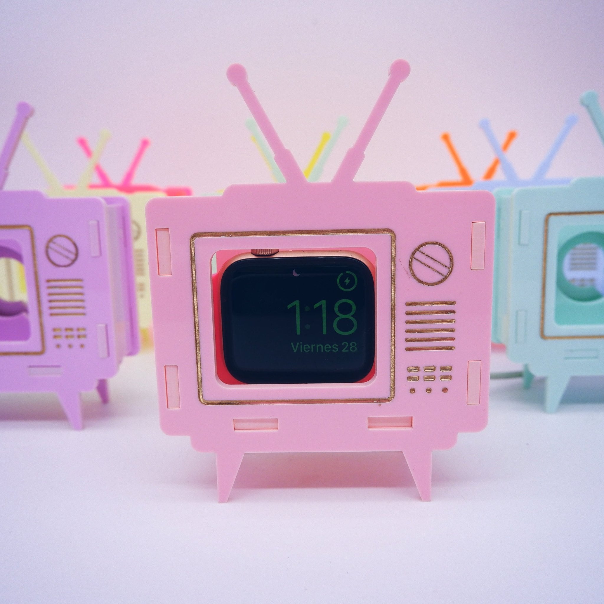 Apple Watch Stand Pinktage