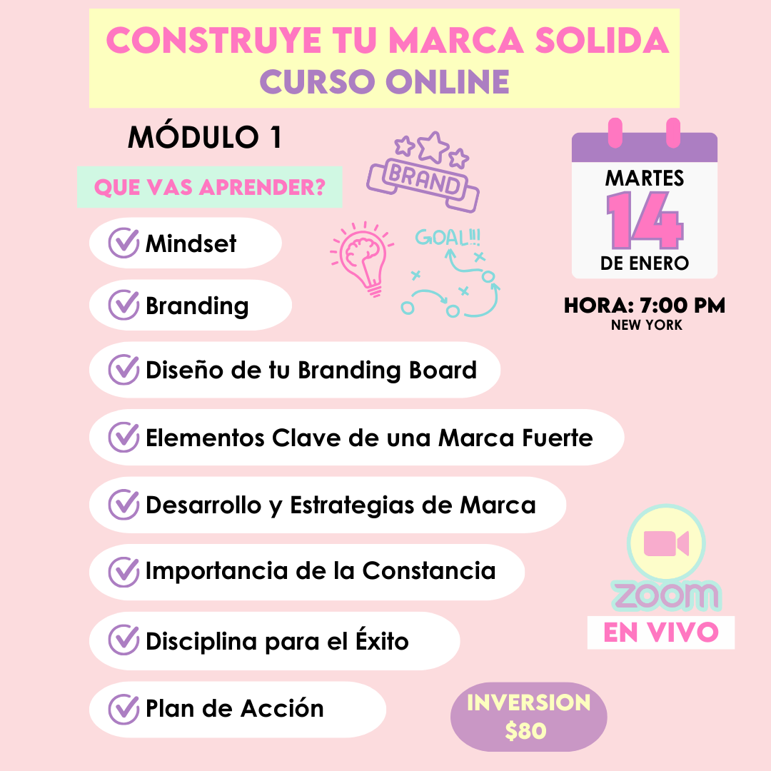 Curso Online Construye tu marca Módulo 1