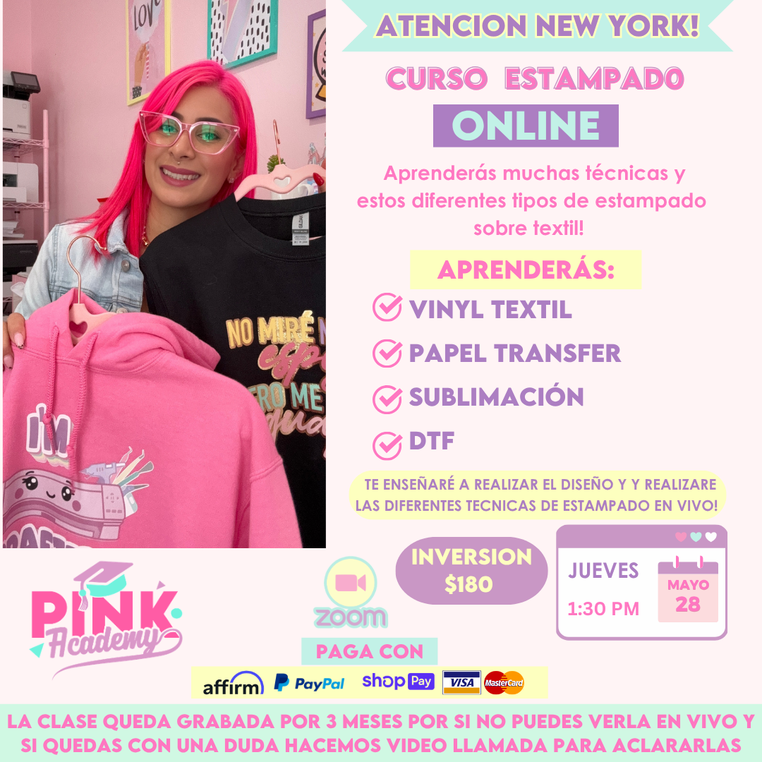Curso Online de Estampado de Camisetas