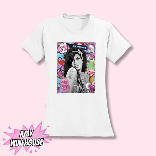Amy Winehouse T-Shirt - Pinktage Arts and Crafts