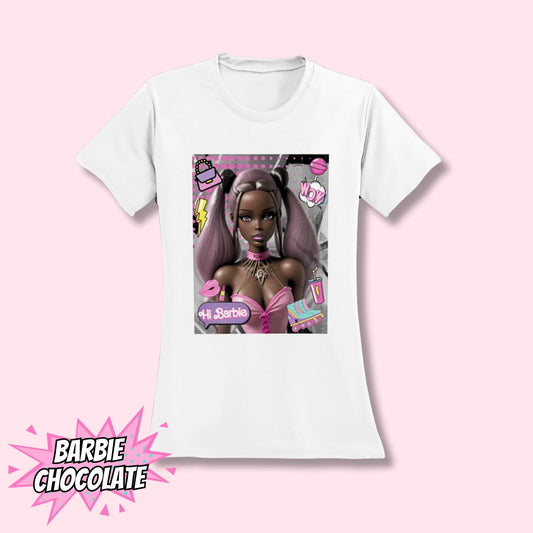 Barbie Chocolate T-Shirt - Pinktage Arts and Crafts