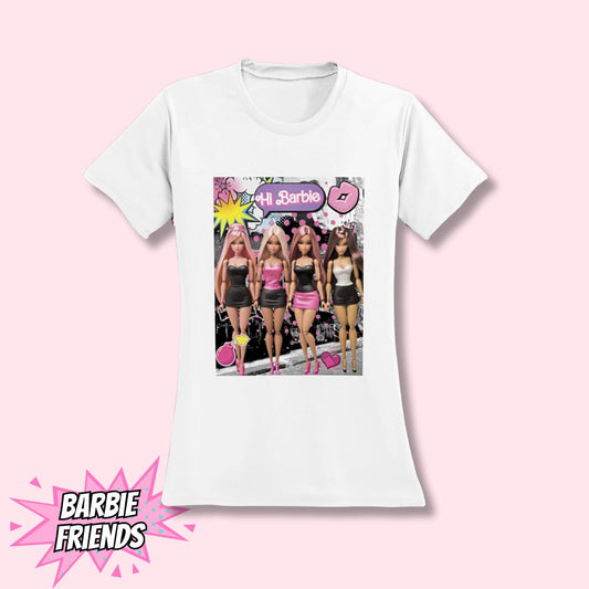 Barbie Friends T- Shirt - Pinktage Arts and Crafts