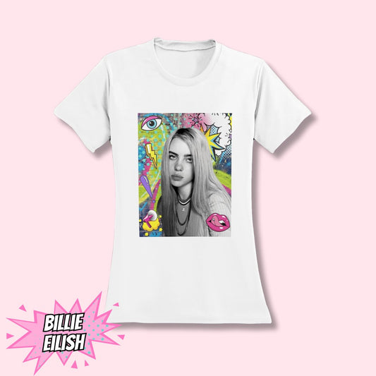 Billie Eilish T-Shirt - Pinktage Arts and Crafts