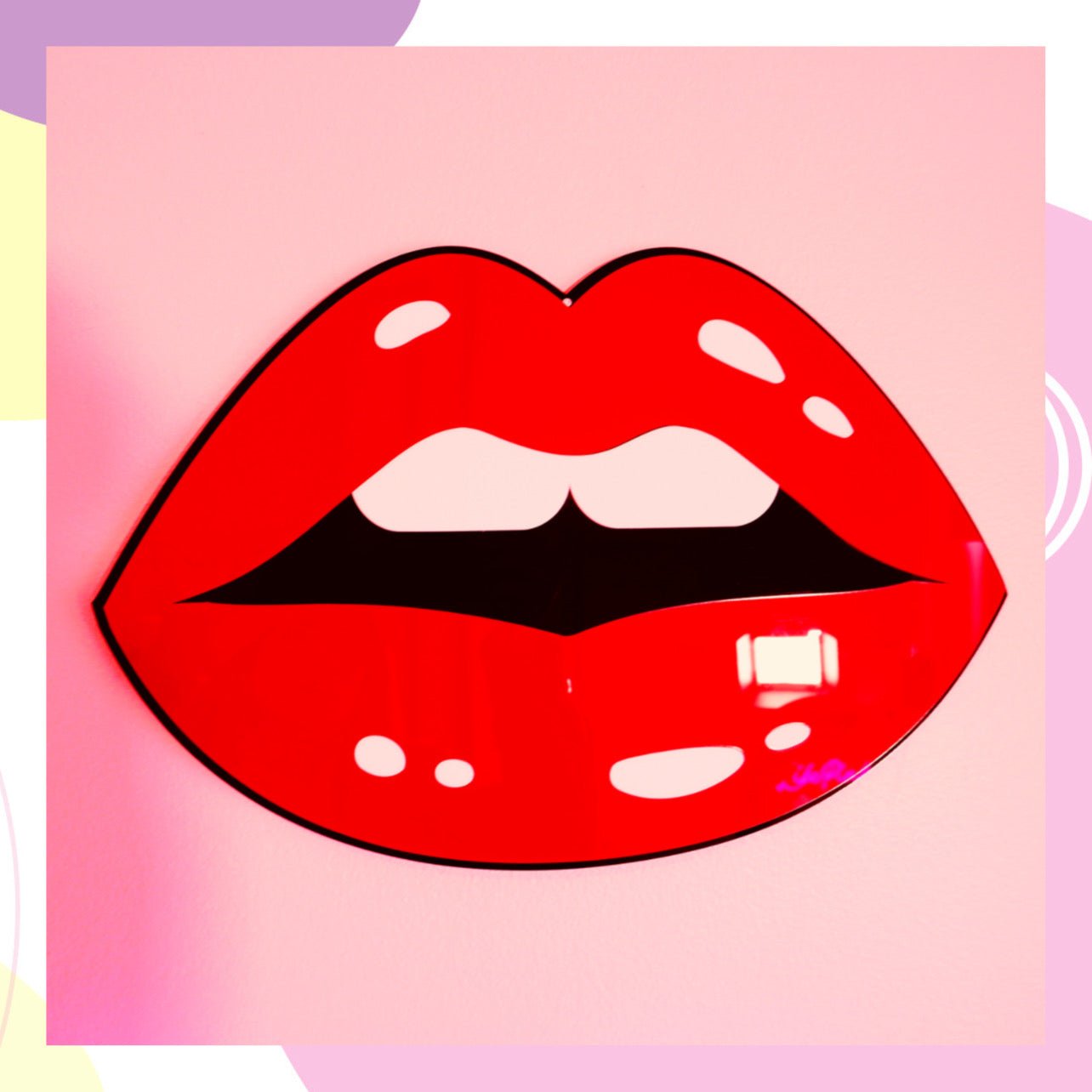 Labios Wall Decor - Pinktage Arts and Crafts