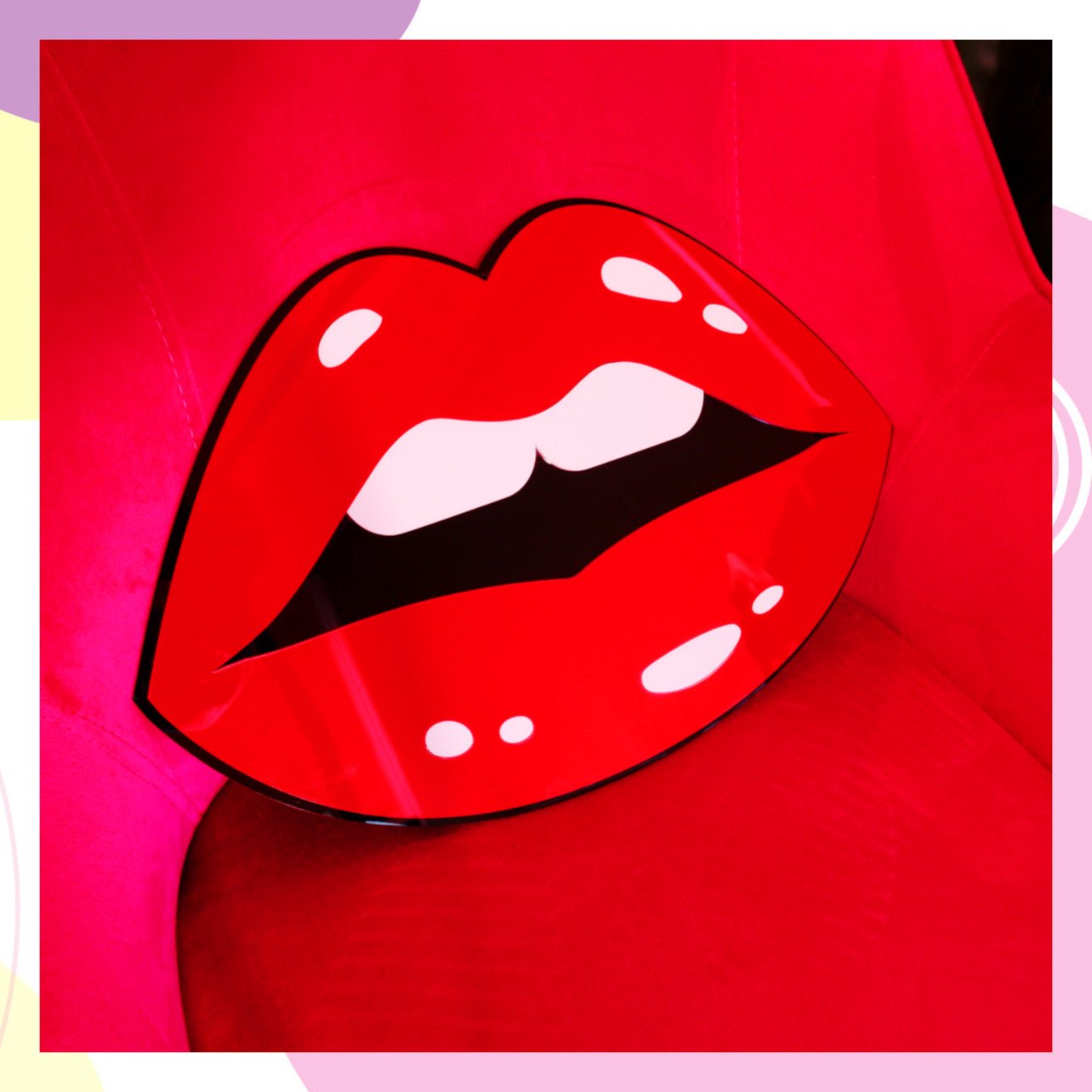 Labios Wall Decor - Pinktage Arts and Crafts