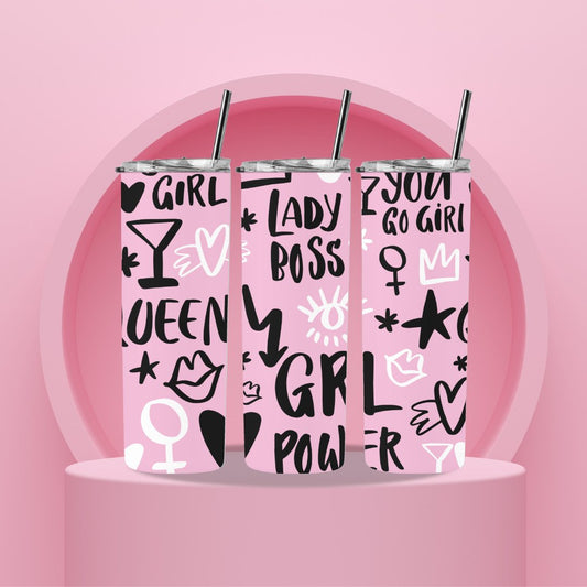 Tumbler Girl Pink - Pinktage Arts and Crafts